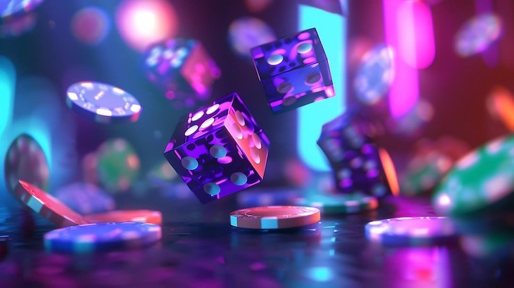Tampilan Bingo 75 bola dengan angka berwarna-warni di papan pusat